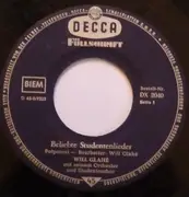 7inch Vinyl Single - Will Glahé Mit Seinem Orchester Und Studentenchor - Beliebte Studentenlieder