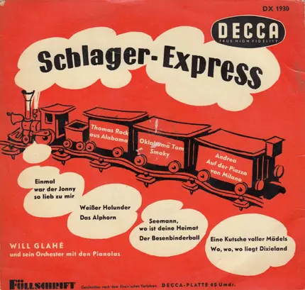 Will Glahé - Schlager-Express