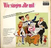 LP - Will Glahé Und Sein Orchester Und Dem Golgowsky-Chor - Wir Singen Alle Mit - Mono