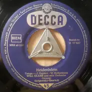 Will Glahé Und Sein Orchester Gesang: Golgowsky-Quartett - Heideröslein / Friesen-Mädel