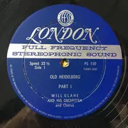 LP - Will Glahé Und Sein Orchester Mit Chor - Old Heidelberg