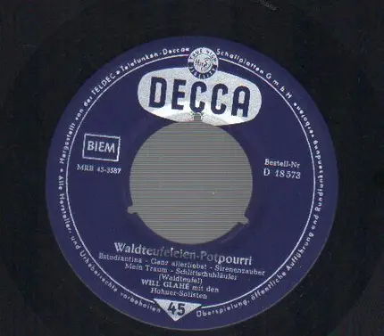Will Glahé - Waldteufeleien-Potpourri