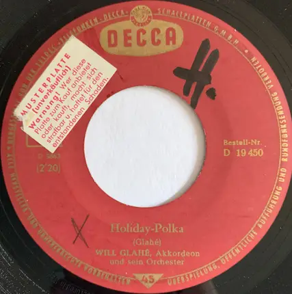 Will Glahé - Der Karussellkavalier / Holiday-Polka