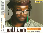 CD Single - Will I Am - I Got It From My Mama