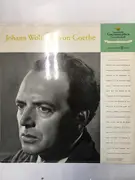 LP - Will Quadflieg - Johann Wolfgang von Goethe 'Wir heissen euch hoffen' (Lyrik Dritte Folge) - With booklet