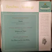 LP - Will Quadflieg . Maria Becker , Käthe Gold - Berühmte Monologe