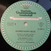 LP - Will Quadflieg , Oskar Werner , Rainer Maria Rilke - Die Weise Von Liebe Und Tod Des Cornets Christoph Rilke, Frühe Gedichte, Christus Visionen