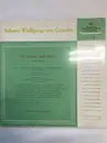 LP - Will Quadflieg - Johann Wolfgang von Goethe 'Wir heissen euch hoffen' (Lyrik Dritte Folge) - With booklet