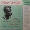 10'' - Will Quadflieg Spricht Rainer Maria Rilke - Der Cornet Und Frühe Gedichte - Mono