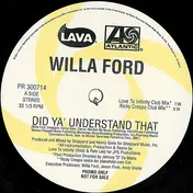 Willa Ford - Did Ya' Understand That