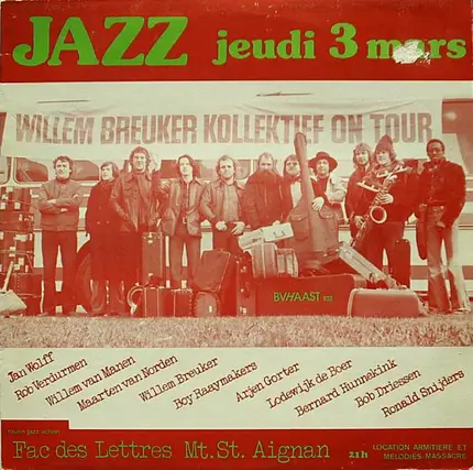 Willem Breuker Kollektief - Willem Breuker Kollektief On Tour