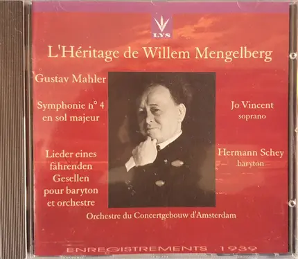 Mahler - L'Héritage De Willem Mengelberg