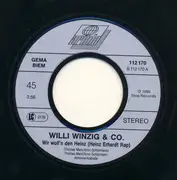 7inch Vinyl Single - Willi Winzig & Co - Wir Woll'n Den Heinz - Heinz Erhardt Rap