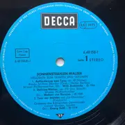 Double LP - Weber / J. Strauss / Smetana / Chopin a.o. - Sonnenstrahlen-Walzer - Melodien Zum Tanzen Und Träumen