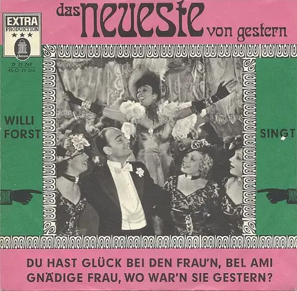 Willi Forst - Du Hast Glück Bei Den Frau'n, Bel Ami