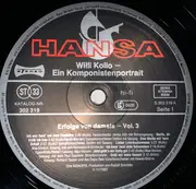 Double LP - Willi Kollo - Erfolge Von Damals Vol. 3