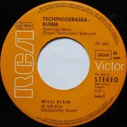7inch Vinyl Single - Willi Klein - Tschingderassa-Bumm