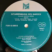 LP - Logy / Baron / Weiss - Gitarrenmusik des Barock