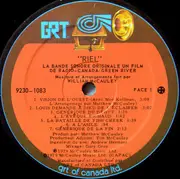 LP - William McCauley - Riel: Version Sonore Originale Du Film