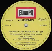 LP - Die Drei ??? - 030/Und das Riff der Haie - 1st German pressing
