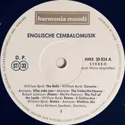 LP - William BYRD , Anna Barbara Speckner - Altenglische Cembalomusik 'The Battle'
