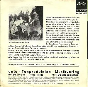 William Beez-Sextett - Die Gaaß