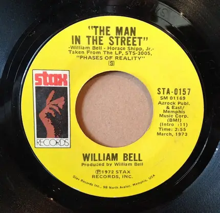 William Bell - Lovin' On Borrowed Time / The Man In The Street