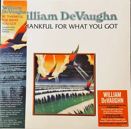 William Devaughn - Be Thankful for What You Got
