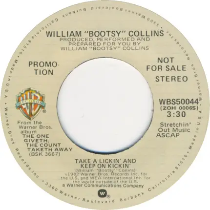 William Earl Collins - Take A Lickin' And Keep On Kickin'