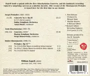 CD - William Kapell , Aram Khatchaturian , Sergei Prokofiev , Dmitri Shostakovich - Concerto / Concerto No. 3 / 3 Preludes - Mono