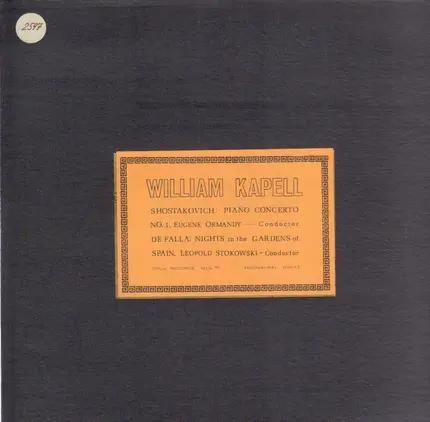 William Kapell - 1922-1953