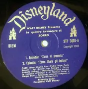 LP - William Lava, Kinder-Hörspiel - Quattro Avventure Di Zorro