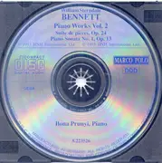 CD - William Sterndale Bennett , Ilona Prunyi - Piano Works Vol. 2