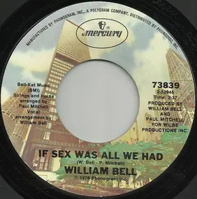 William Bell - Tryin' To Love Two / If Sex Was All We Had