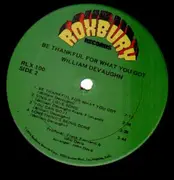 LP - William DeVaughn - Be Thankful For What You Got