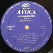 LP - Willie Brady - Irish Humorous Songs