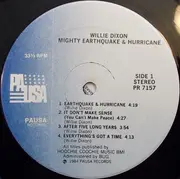 LP - Willie Dixon - Mighty Earthquake And Hurricane