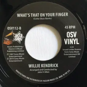 Willie Kendrick - Change Your Ways