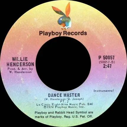 Willie Henderson - Dance Master