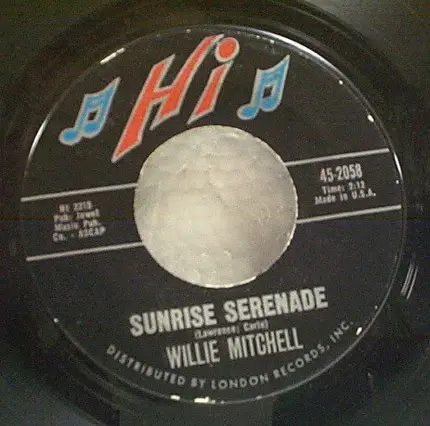 Willie Mitchell - Sunrise Serenade