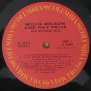 LP - Willie Nelson & Ray Price - San Antonio Rose