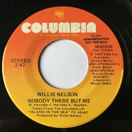 Willie Nelson - Nobody There But Me