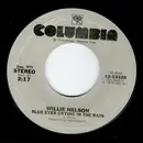 7inch Vinyl Single - Willie Nelson - Blue Eyes Crying In The Rain / Remember Me (When The Candle Lights Are Gleaming)