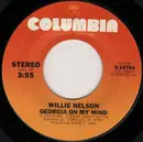 7inch Vinyl Single - Willie Nelson - Georgia On My Mind / On The Sunny Side Of The Street