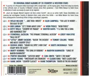 CD-Box - Willie Nelson / Glen Campbell / Porter Wagoner a.o. - Country & Western Stars - Milestones Of Legends