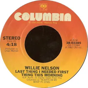 Willie Nelson - Last Thing I Needed First Thing This Morning