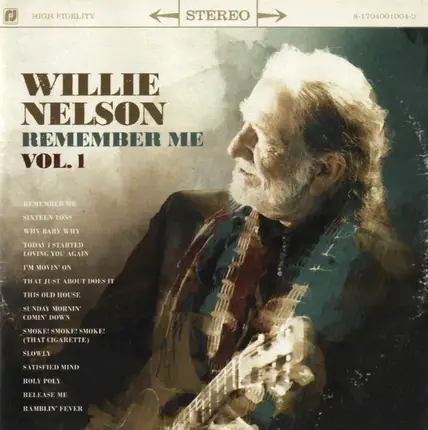 Willie Nelson - Remember Me, Vol. 1