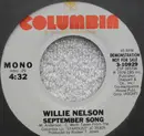7inch Vinyl Single - Willie Nelson - September Song