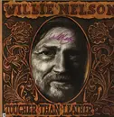 LP - Willie Nelson - Tougher Than Leather - Signed