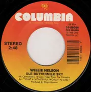 7inch Vinyl Single - Willie Nelson With Julio Iglesias - Spanish Eyes / Ole Buttermilk Sky